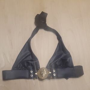 Honey Birdette Black Miami Bikini Top